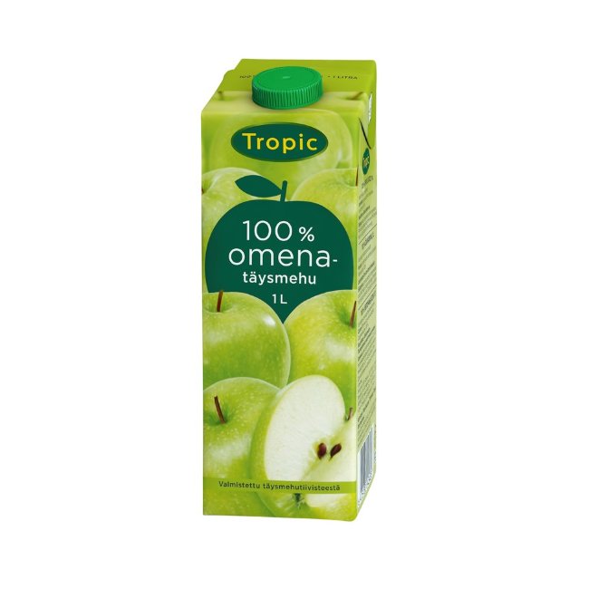 Яблочный сок 100% Tropic 1 л