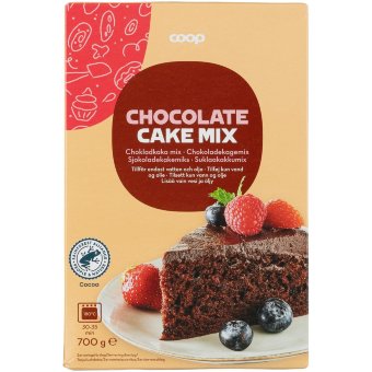 Смесь для шоколадного пирога Coop 700 гр