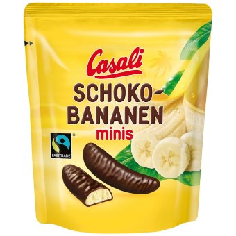 Банановое суфле в тёмном шоколаде Casical Original Minis 110 гр Банановое суфле в тёмном шоколаде Casical Original Minis 110 гр