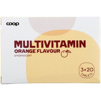 Мультивитамины Coop АВСDЕ 3x20 шт