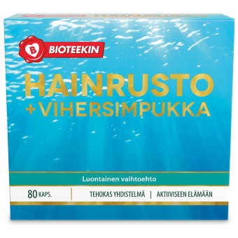 Акулий хрящ и зеленые мидии  Bioteekin Hainrusto + Vihersimpukka 80 капс Bioteekki