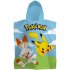 Детский полотенце-пончо Pokemon многоцветное