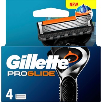 Кассеты для бритья Gillette 4 шт Fusion ProGlide5 Manual