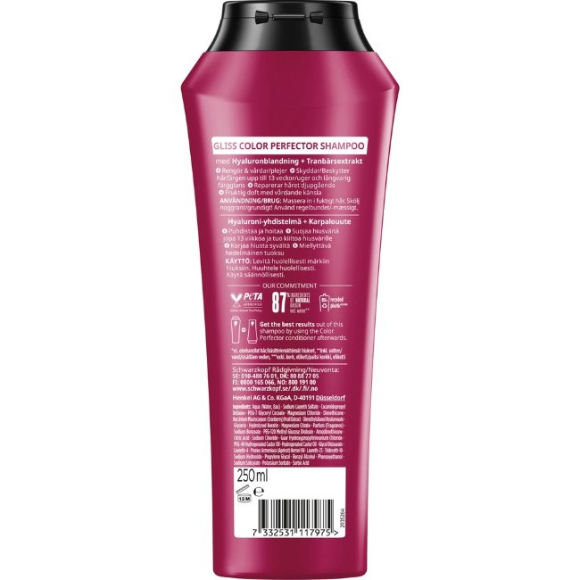 Шампунь Schwarzkopf Colour Perfector 250 мл