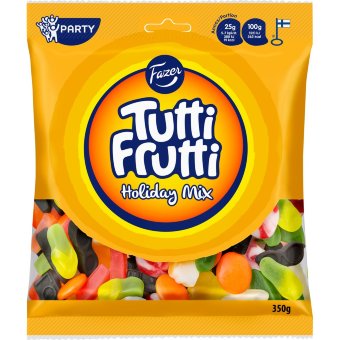 Конфеты Fazer Tutti Frutti Holiday Mix 350 гр