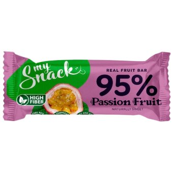 Батончик MySnack с 95% маракуйи 30 гр Батончик MySnack с 95% маракуйи 30 гр