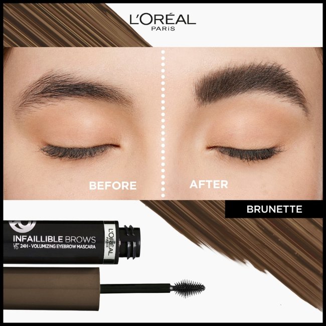Гель-краска для бровей L'Oréal Paris Infaillible Brows 24H Volumizing Eyebrow 3.0 Brunette 5 мл