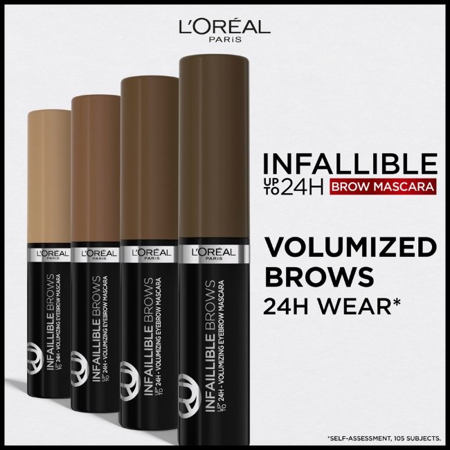 Гель-краска для бровей L'Oréal Paris Infaillible Brows 24H Volumizing Eyebrow 3.0 Brunette 5 мл