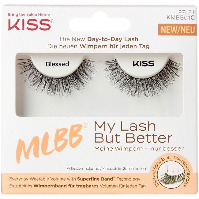 Искусственные ресницы Kiss MLBB Blessed 1 пара