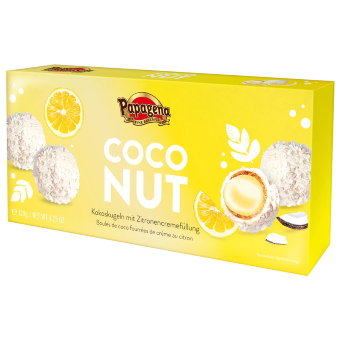 Вафельные шарики с лимонным кремом Papagena 120 гр