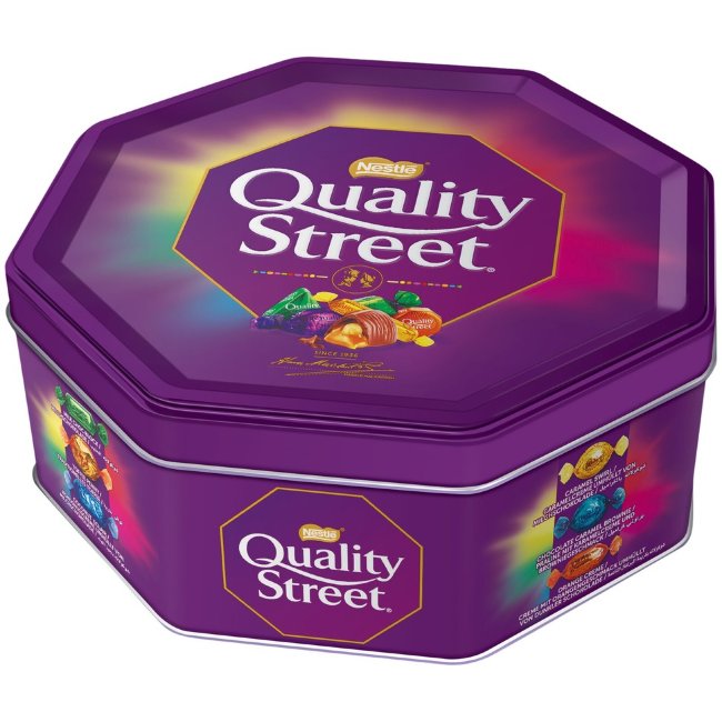 Смесь конфет Quality Street ириса и шоколада 900 гр ж/б
