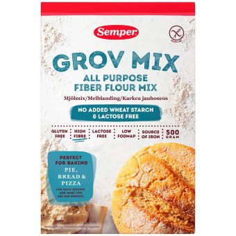 Смесь муки грубого помола Semper Grov Mix 500 гр