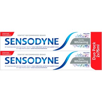 Зубная паста Sensodyne Gentle Whitening (уп 2 шт) 75 мл