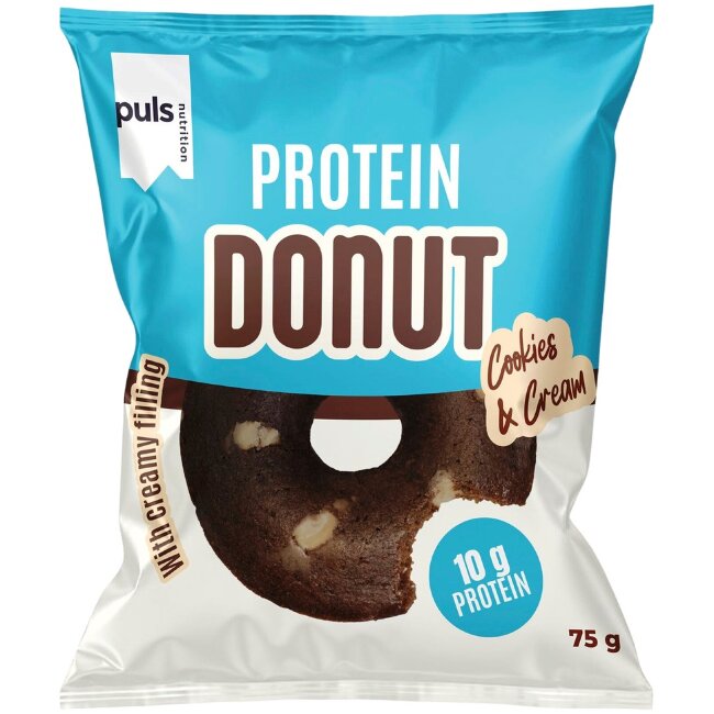 Протеиновое пончик PULS Cookies & Cream 75 гр