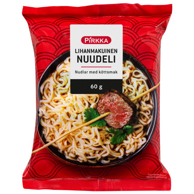 Лапша с мясом Pirkka 60 гр