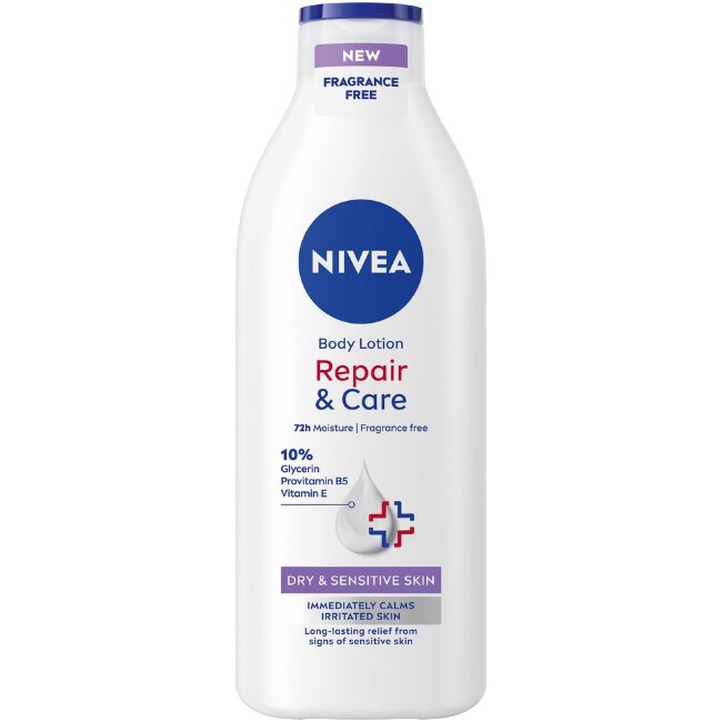 Лосьон для тела NIVEA Repair & Care 400 мл без отдушек