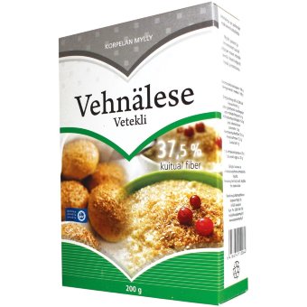 Пшеничные отруби Korpelan Mylly 200 гр