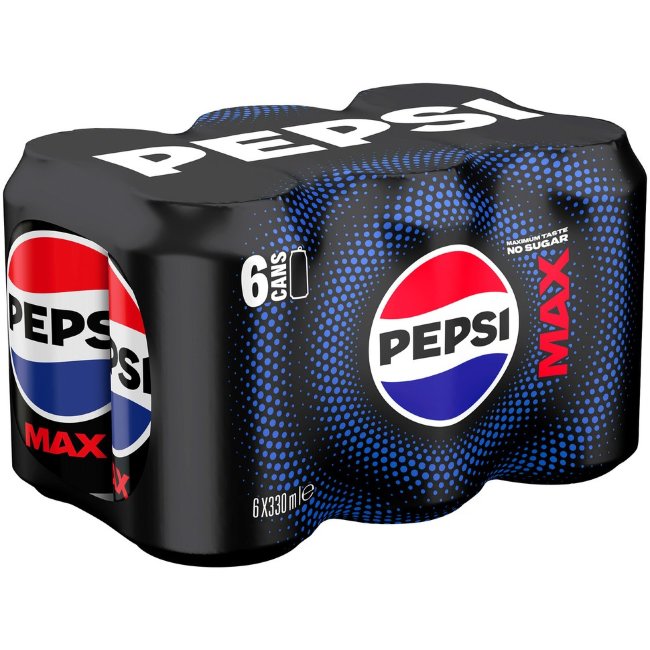 Газированный напиток Pepsi Max (уп 6 шт) 0,33 л