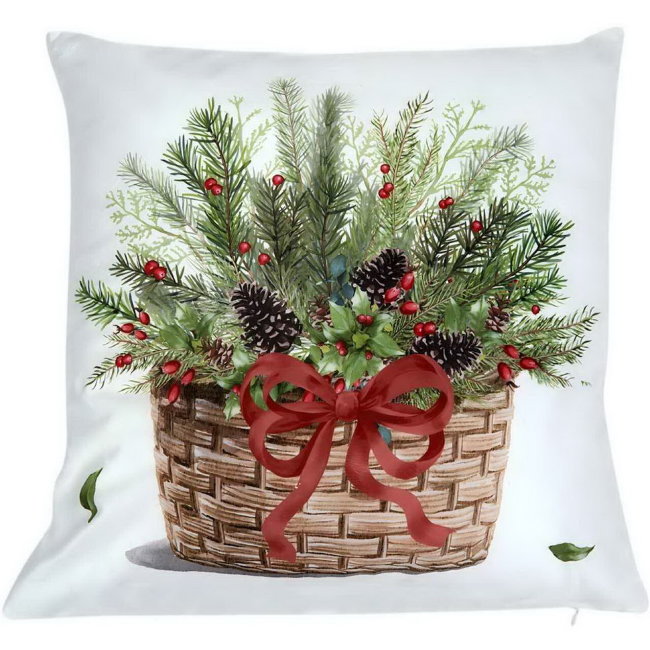 Декоративный чехол на подушку "Рождество" Kotikulta 45 х 45 см