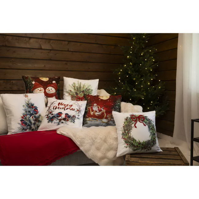 Декоративный чехол на подушку "Рождество" Kotikulta 45 х 45 см