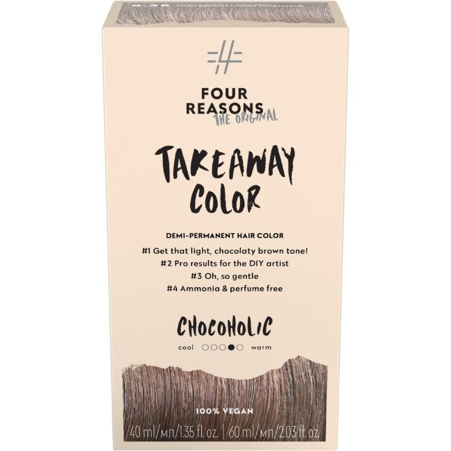 Долговременная краска для волос Four Reasons Original Takeaway Color 6.35 Chocoholic
