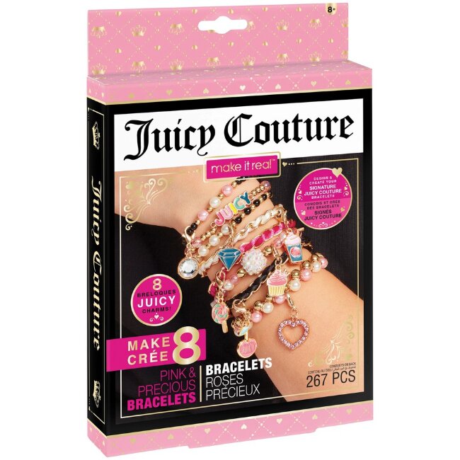 Набор для изготовления браслетов Make It Real Juicy Couture, разнообразные Набор для изготовления браслетов Make It Real Juicy Couture, разнообразные