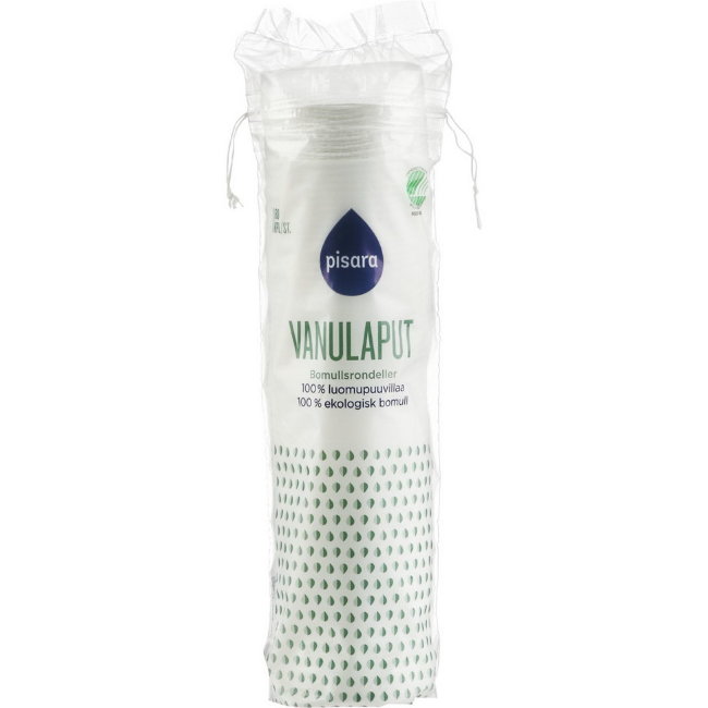 Ватные диски Pisara Organic 80 шт