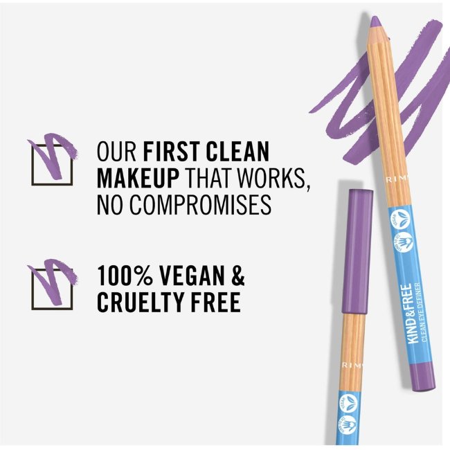 Карандаш для глаз Rimmel Kind & Free Paint it Your Way 1,1 гр 003 Grape Lilac