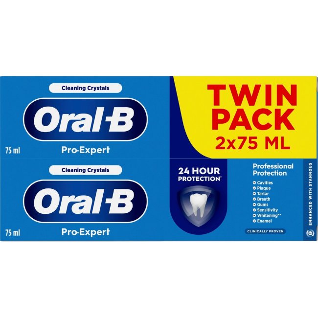 Зубная паста Oral-B Pro-Expert Professional Protection (уп 2 шт) 75 мл