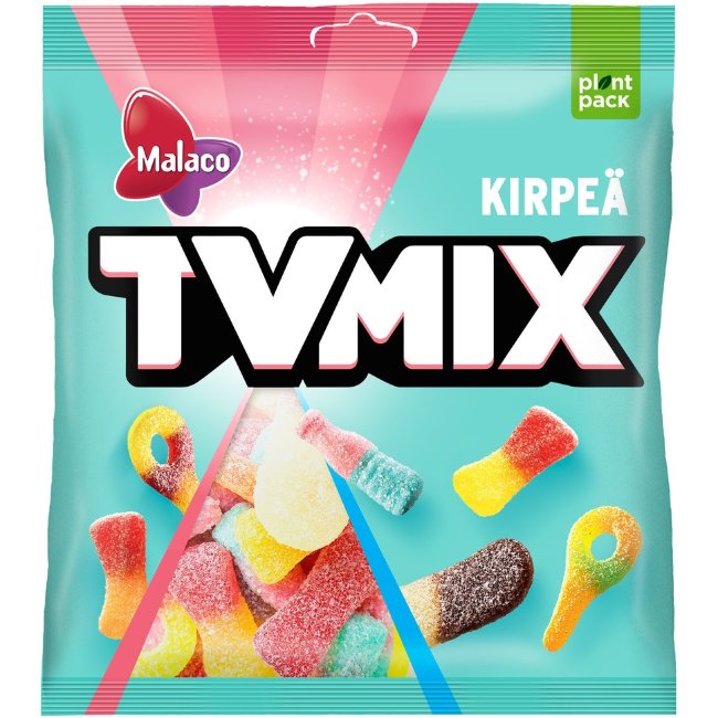 Кислая смесь конфет Malaco TV Mix 280 гр