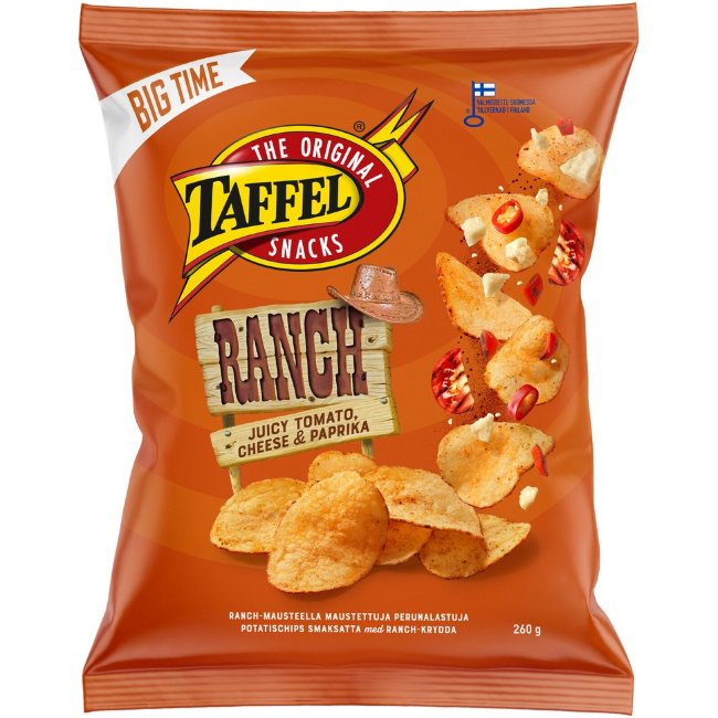 Чипсы Taffel Ranch 260 гр