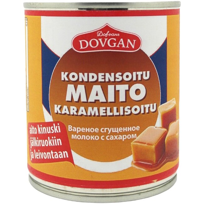 Карамелизированное сгущенное молоко Dovgan 397 гр