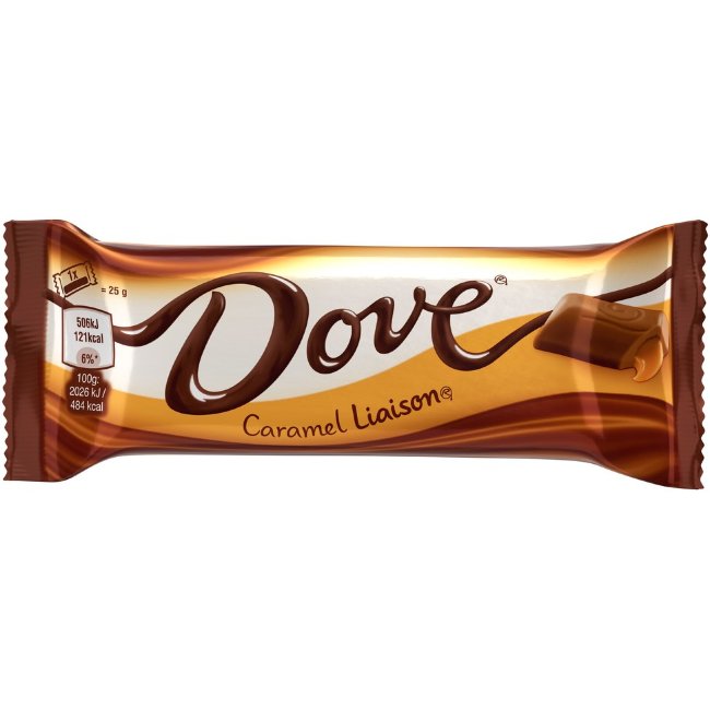 Шоколадный батончик с карамелью Dove 50 гр