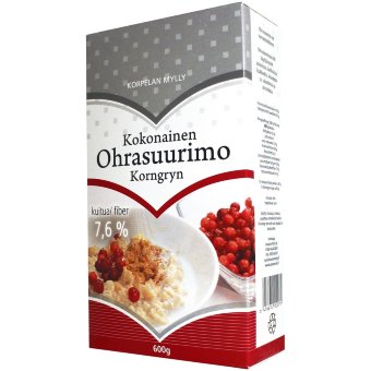 Ячмень крупнозернистый Korpelan Mylly 600 гр Ячмень крупнозернистый Korpelan Mylly 600 гр