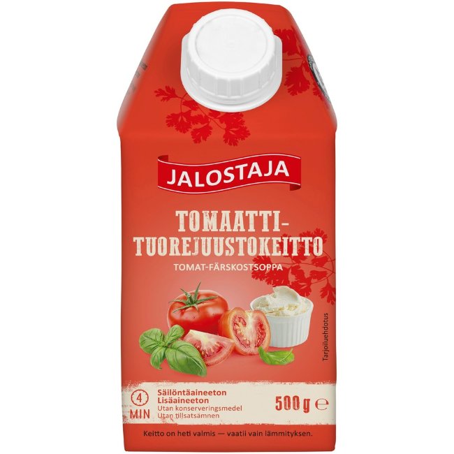Суп с томатами и свежим сыром Jalostaja 500 гр