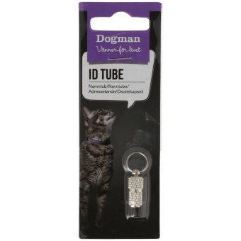 Адресная капсула Dogman для кошек 1 шт/уп