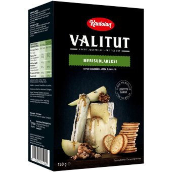 Соленое печенье Kantolan Valitut 150 гр