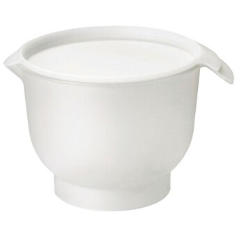 Миска GastroMax с крышкой 3 л белая