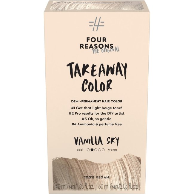Краска для волос Four Reasons Original Takeaway Color 9.13 Vanilla Sky стойкая