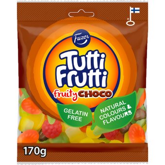 Ассорти конфет Fazer Tutti Frutti Fruity Choco 170 гр