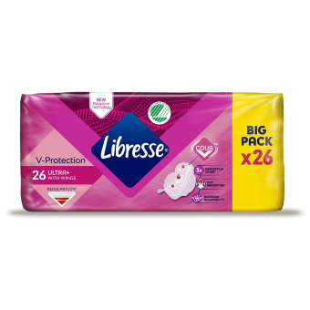 Гигиенические прокладки Libresse Ultra Normal Wing 26 шт/уп