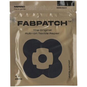 Текстильный патч Fabpatch Merino черный 4 шт