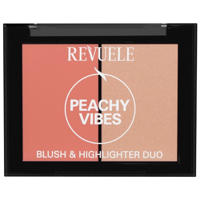 Румяна и тени для век-дуэт Revuele Peachy vibes