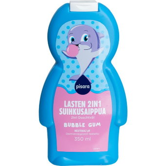 Детский шампунь и гель для душа PISARA (Bubble Gum) 350 мл Детский шампунь и гель для душа PISARA (Bubble Gum) 350 мл