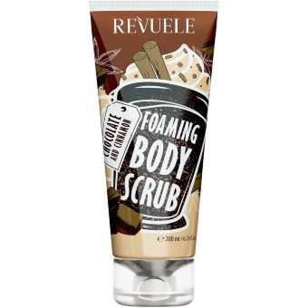 Пенный скраб для тела Revuele шоколад и корица 200 мл