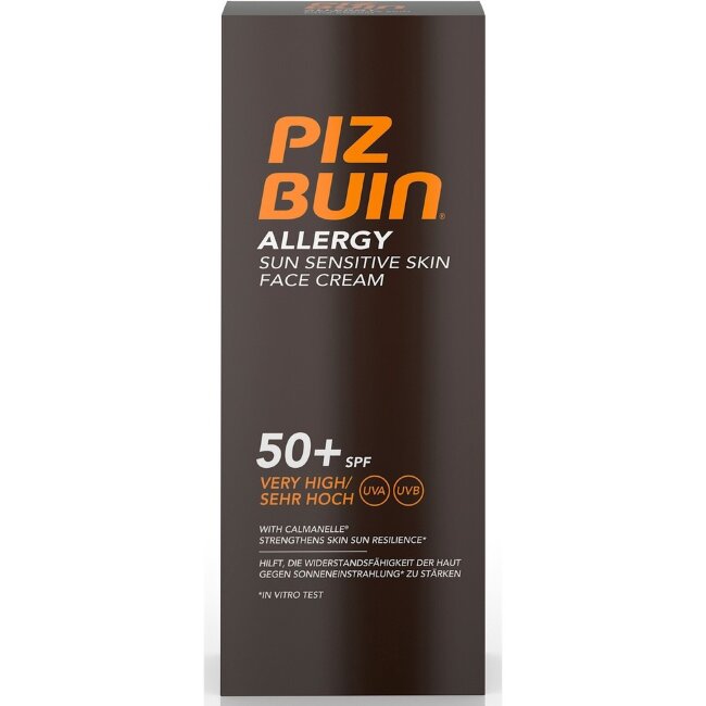 Крем для лица с аллергической защитой Pizbuin SPF 50 Крем для лица с аллергической защитой Pizbuin SPF 50