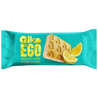 Печенье Alka EGO с кремом и лимоном 135 гр