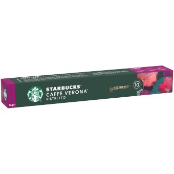 Кофе в капсулах Starbucks Nespresso Caffé Verona Ristretto 10 капсул/55 гр