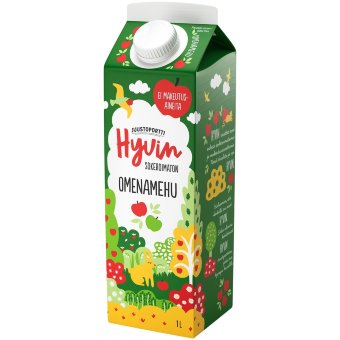 Сок Juustoportti Hyvin 1 л яблочный