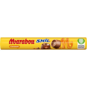 Шоколадные батончики с карамелью Marabou Smil 78 гр